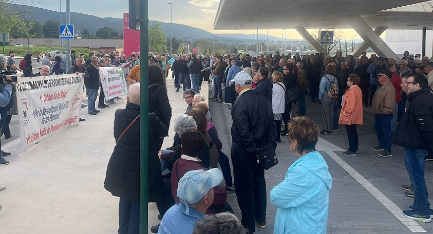 Concentracio nou hospital Ontinyent